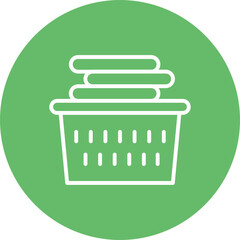 Poster - Laundry Basket Icon