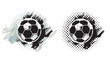 Football pop art design- vector illustration.