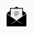 © Puji - Email Icon. Correspondence Symbol - Vector Logo Template.