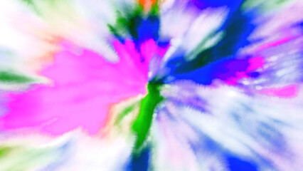 Wall Mural - cosmic glow of an extraterrestrial body. motion. bright contrasting moving shapes.