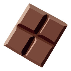 Poster - dark chocolate bar