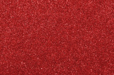 Wall Mural - RED Glittered background ideal as background during CHRISTMAS holidays with lights and reflections