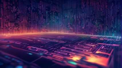 Programming code abstract technology background of software developer and Computer script