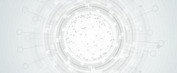 Cyber security and information or network protection. Future technology web services for business and internet project