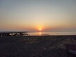 Sunset view at beach dhaka located near magod dungri in valsad Gujarat India