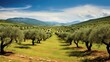 spain spanish olive groves illustration agriculture mediterranean, tree grove, food nature spain spanish olive groves