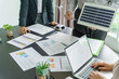 © Charlie's - Solar panels green energy Business people working in green eco friendly office business meeting creative ideas for business eco friendly professional teaching corporate people sustainable electricity