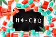 Medical Marijuana Edibles, Gummy Candies Infused with H4CBD Cannabinoids in food