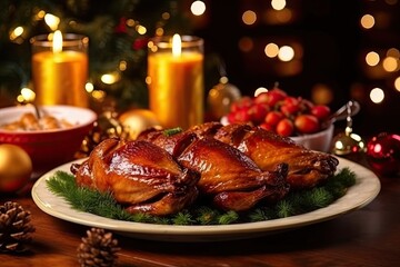 Poster - Festive baked turkey