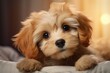 Cute puppy dog. Dog canine family. Generate Ai