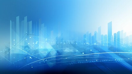 Leinwandbilder - Financial Presentation Background