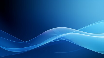Poster - Blue Abstract Business Presentation Background
