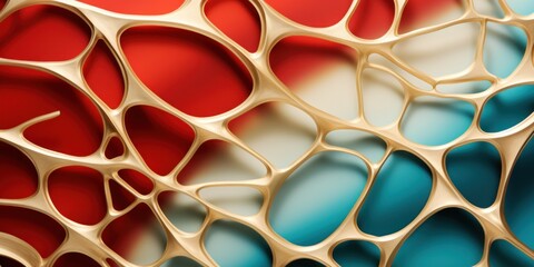 a close up of a colorful object