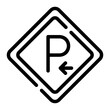 parking Line Icon