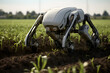 futuristic agriculture robot
