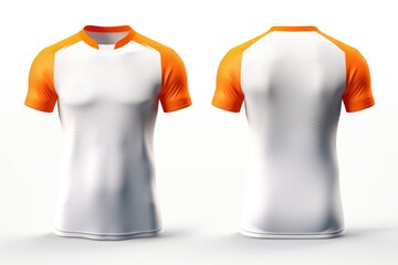 Mockup sports football team uniforms multicolors shirt