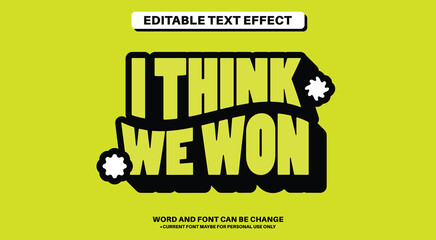Groovy Editable Text Effect