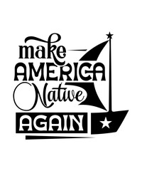 Wall Mural - Make America Native Again svg