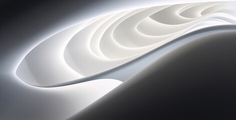 Wall Mural -  Exquisite Shape Abstract Background