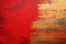Red Gold Abstract Background