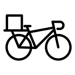 Wall Mural - Bicycle  icon