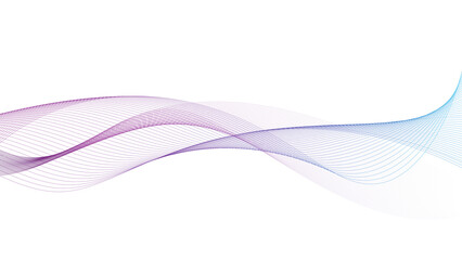 Wall Mural - modern abstract glowing wave background. dynamic flowing wave lines design element. futuristic techn