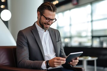 Leinwandbilder - Portrait of a stylish businessman