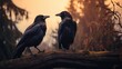 Crows, AI generated Image