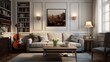 © ALA - Interior of a cozy room in a modern classic style
