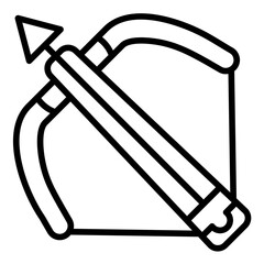 Sticker - crossbow icon