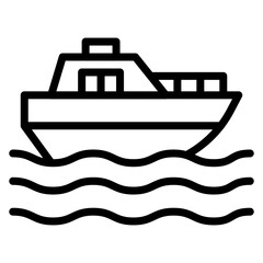 Sticker - Yachting Icon