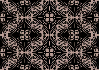 Seamless ethnic geometric pattern, authentic print.