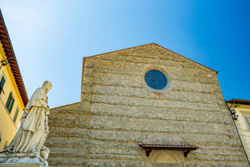 Wall Mural - San Francesco church, Arezzo. Vittorio Fossombroni monument	