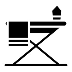 Canvas Print - Ironing Board Icon