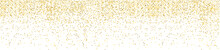 Golden Glitter Background. Falling Glitter Confetti. Luxury Sparkling Confetti. Celebration Falling Gold Glitter. The Dust Golden Sparks.