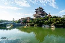 Chinese Ancient Architecture And Garden Scenery
