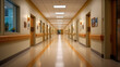 © redflower - An empty modern hospital corridor