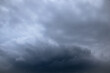 © Elena - Dramatic sky background. Stormy clouds in the dark sky. Panoramic image can be used as a web banner or wide site header.