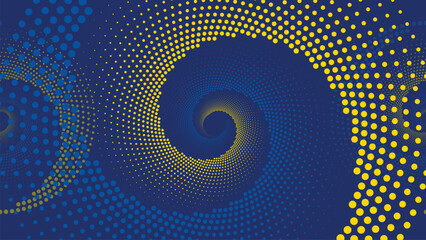 Wall Mural - Abstract creative spiral simple background. This minimalist design is perfect background for any project. This creative line art can be used as a banner or logo.