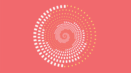 Wall Mural - Abstract creative spiral simple background. This minimalist design is perfect background for any project. This creative line art can be used as a banner or logo.