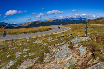 Canvas Print - Transalpina (DN 67C) in Romania