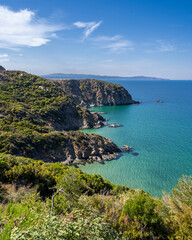 Sticker - Kapidag Peninsula coastline view in Turkey