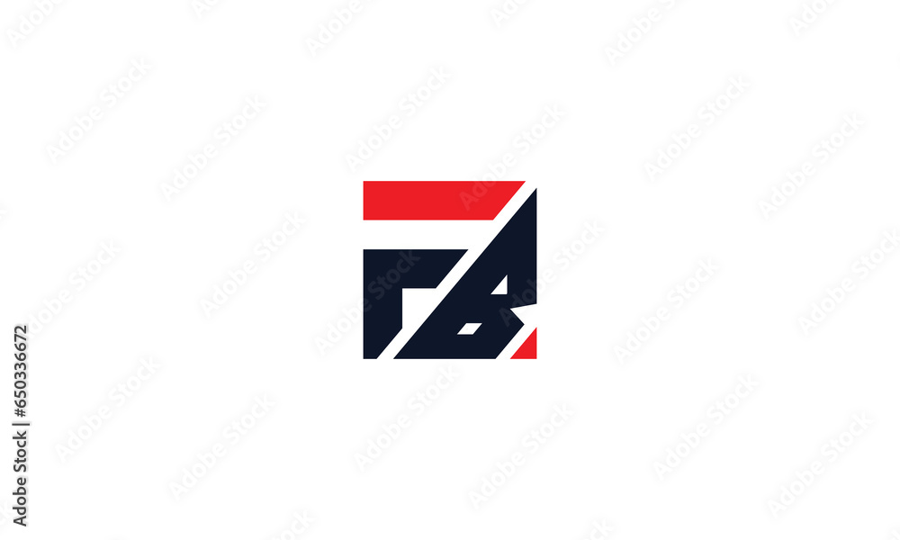 Letter FB monogram logo design BF vector logo designs, FB logo Stock ...