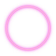 © Alice - pink neon glowing circle