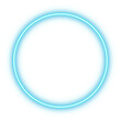 © Alice - blue neon glowing circle