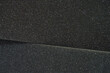 Black foam styrofoam line detail on background