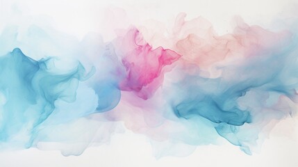 Aufkleber - Generative AI : A warm and gentle image of watercolor painting. Grange elements for banner design and decoration.