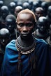 © visoot - Tribe, Ancient tribe of men in native costumes and characteristic jewelry of their community.