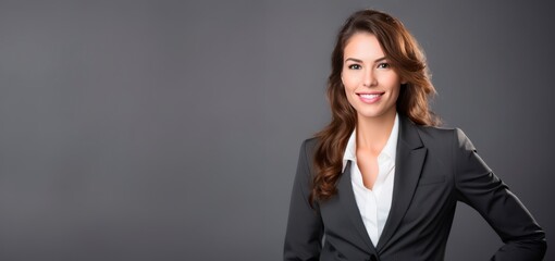 Wall Mural - likable portrait of an executive business woman