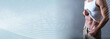 © thodonal - Abs of athletic man; panoramic banner